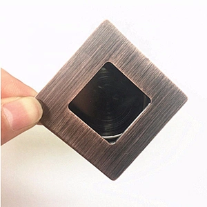 Square Stainless Steel Invisible Hidden Concealed Door Handle