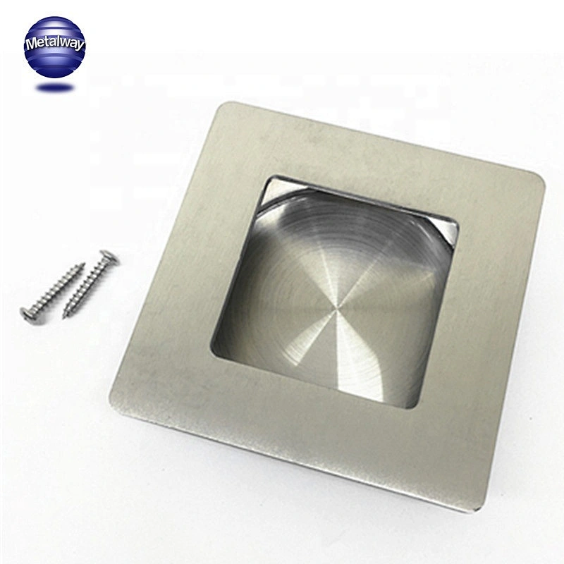 Square Stainless Steel Invisible Hidden Concealed Door Handle