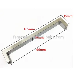Furniture fitting metal pull kitchen cabinet handles
