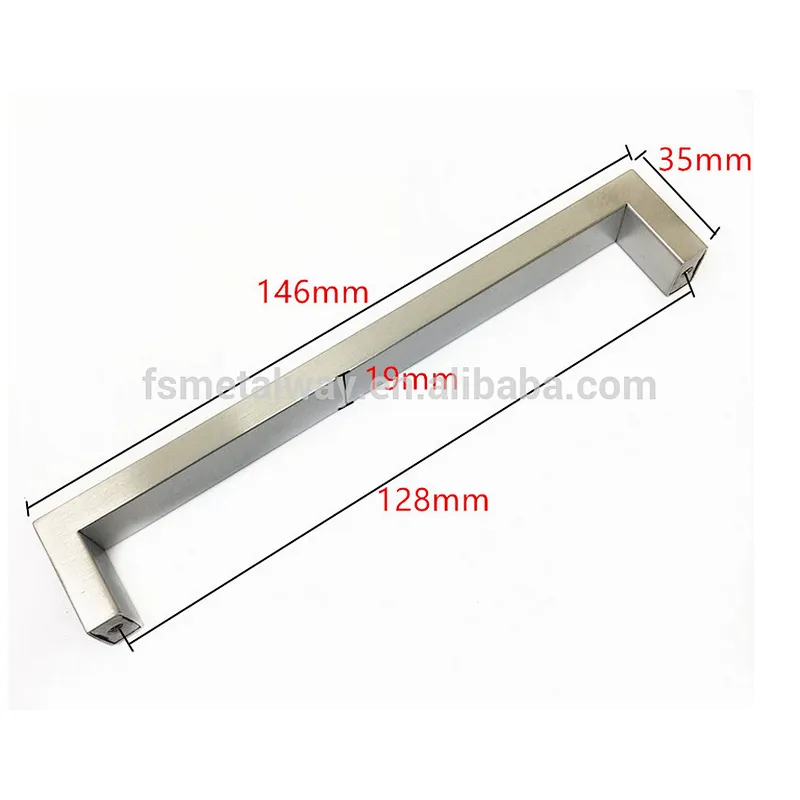 Furniture fitting metal pull kitchen cabinet handles