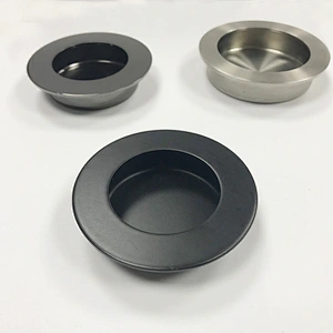 Hidden Circular Drawer Cabinet Handle