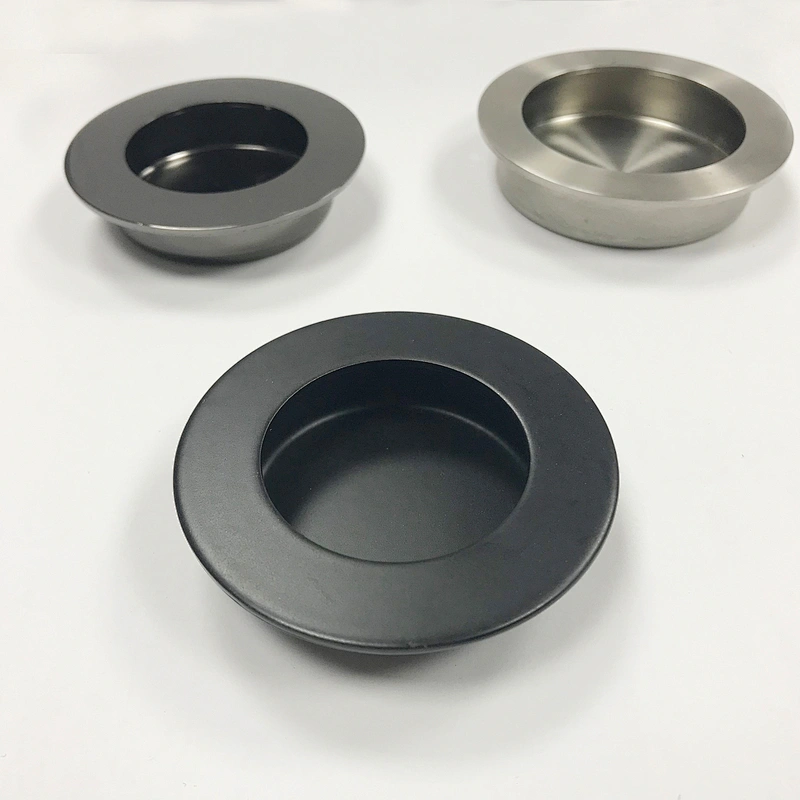 Hidden Circular Drawer Cabinet Handle