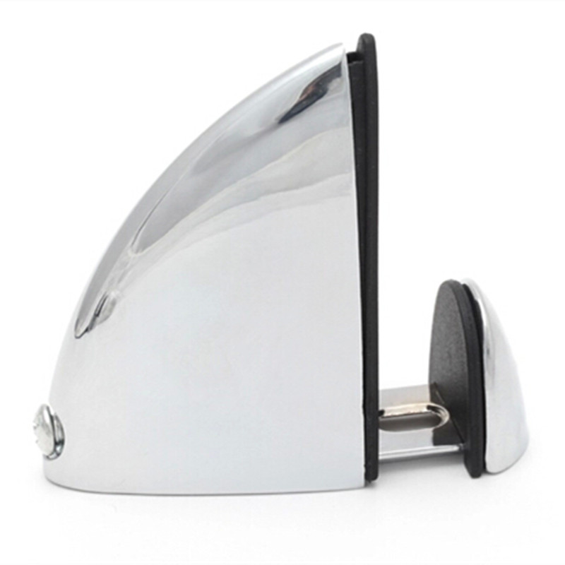 bathroom shower tempered glass clamp zinc alloy adjustable chrome shelf clips