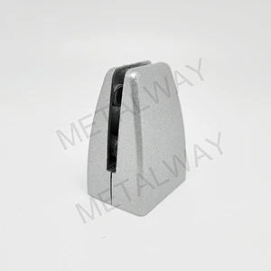Office Aluminum Bottomless Desk Partition Clamp