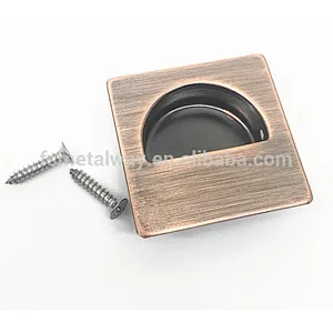 Square Stainless Steel Flush Pull  Concealed Handle