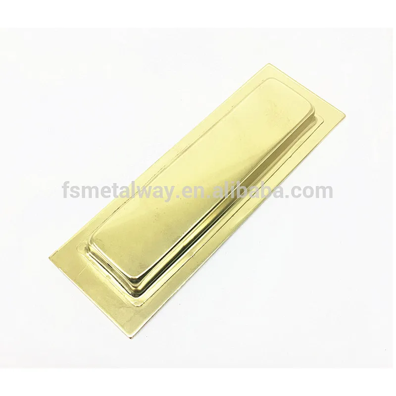 Stainless steel cabinet concealed handles