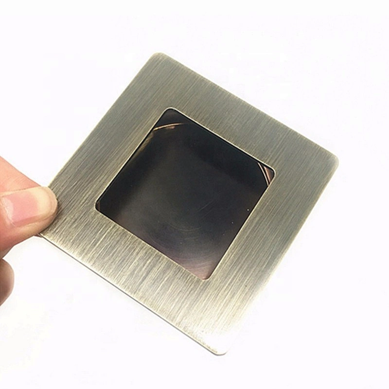 Square Stainless Steel Invisible Hidden Concealed Door Handle