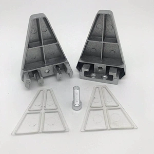 Triangle desk partition clamp PFJ-07