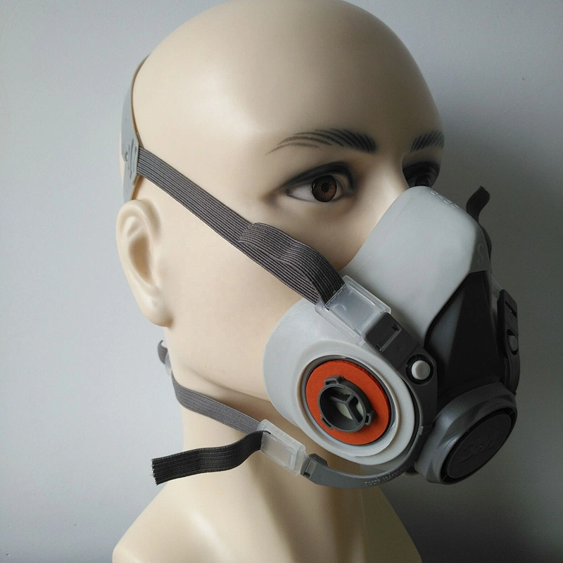 Reusable silicone half face mask 3M 6100 small size