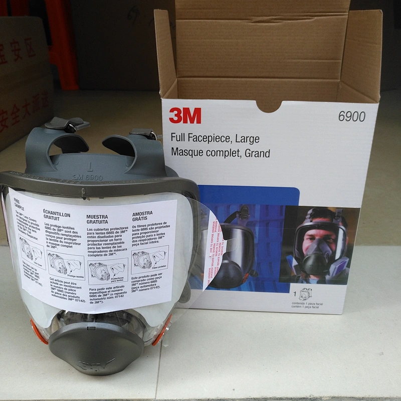 3M full face protective respirator gas mask 6900, Large size