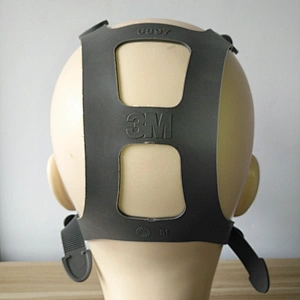 Reusable 3M 6800 full face respiratory gas mask, medium size