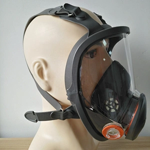 Reusable 3M 6800 full face respiratory gas mask, medium size