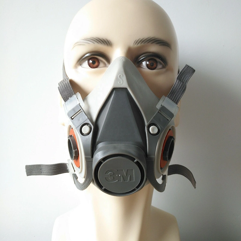 Reusable silicone half face mask 3M 6100 small size