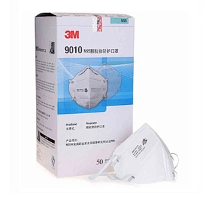 3M 9010 N95 Mask Particulate Respirator, Headband,50PCS/BOX