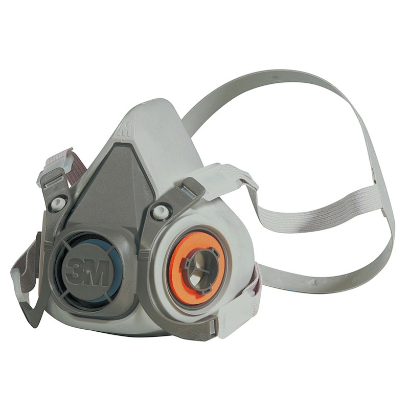 3M 6100 6200 6300 Half Face Mask Respirator Safety Mask, Small Medium Large Size