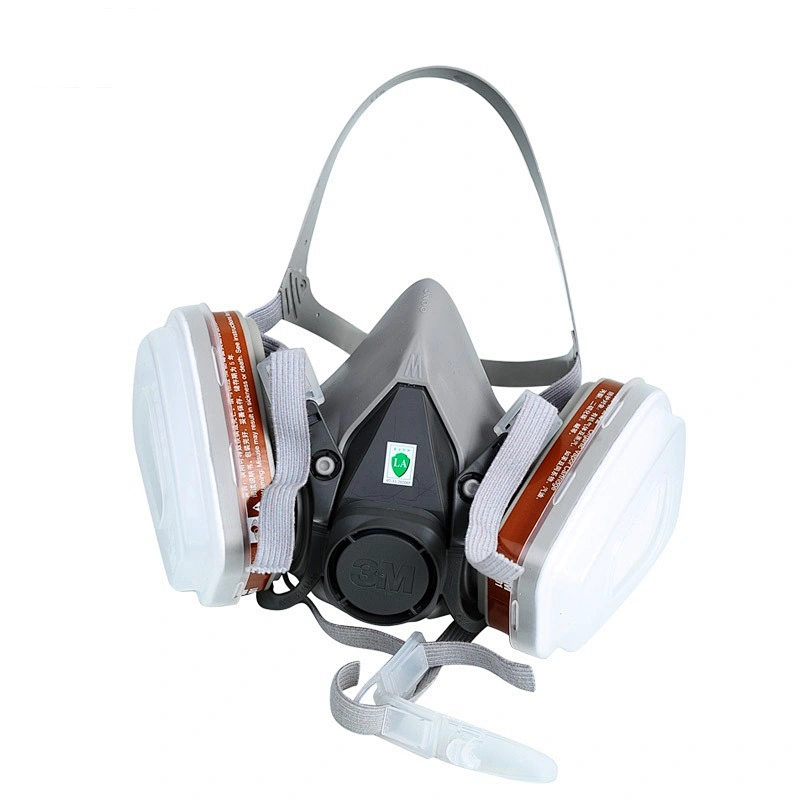 3M 6100 6200 6300 Half Face Mask Respirator Safety Mask, Small Medium Large Size