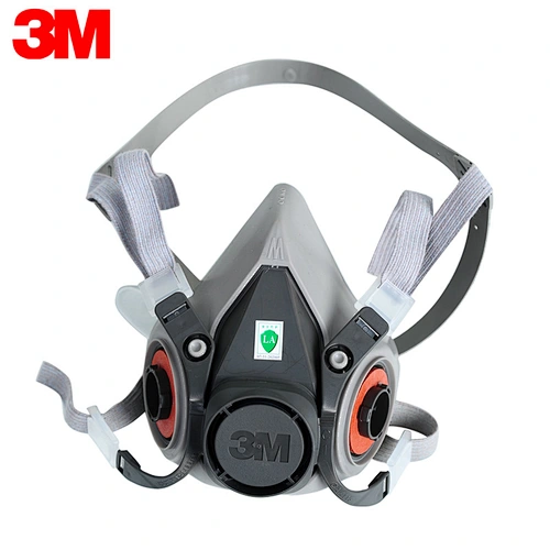 3M 6100 6200 6300 Half Face Mask Respirator Safety Mask, Small Medium Large Size