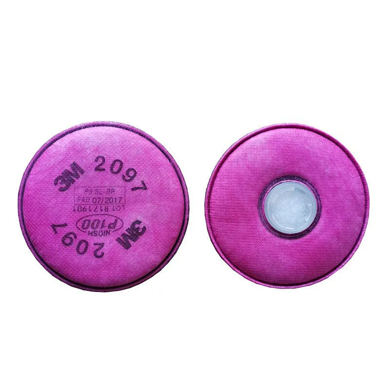 3M 2097 P100 Particulate Filter Filtro 3M, with Nuisance Level Organic Vapor Relief, 2PCS/BAG
