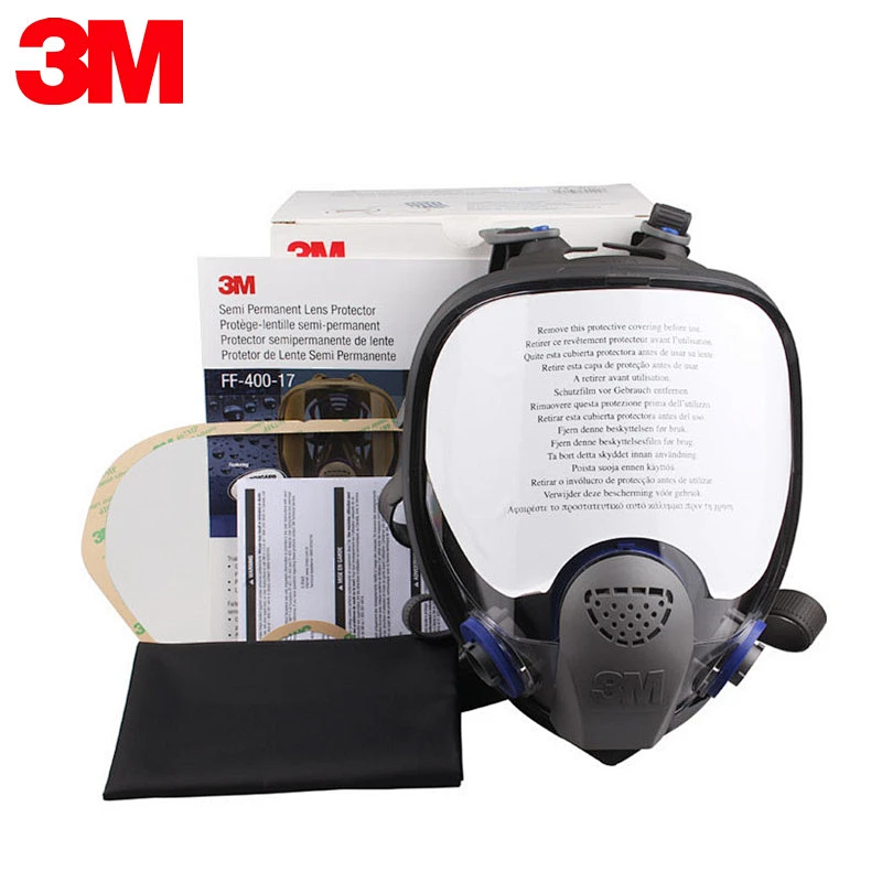 Reusable Respirator 3M Ultimate FX Full Facepiece Gas Mask Full Face Mask Respirator 3M FF-402 Medium 4 EA/Case