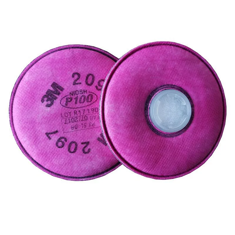 3M 2097 P100 Particulate Filter Filtro 3M, with Nuisance Level Organic Vapor Relief, 2PCS/BAG