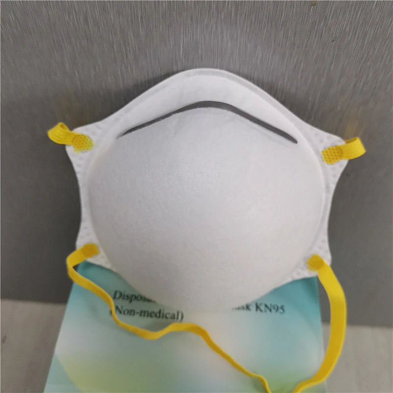Disposable Protective KN95 Respirator Face Mask GB2626-2006, 10pcs/box
