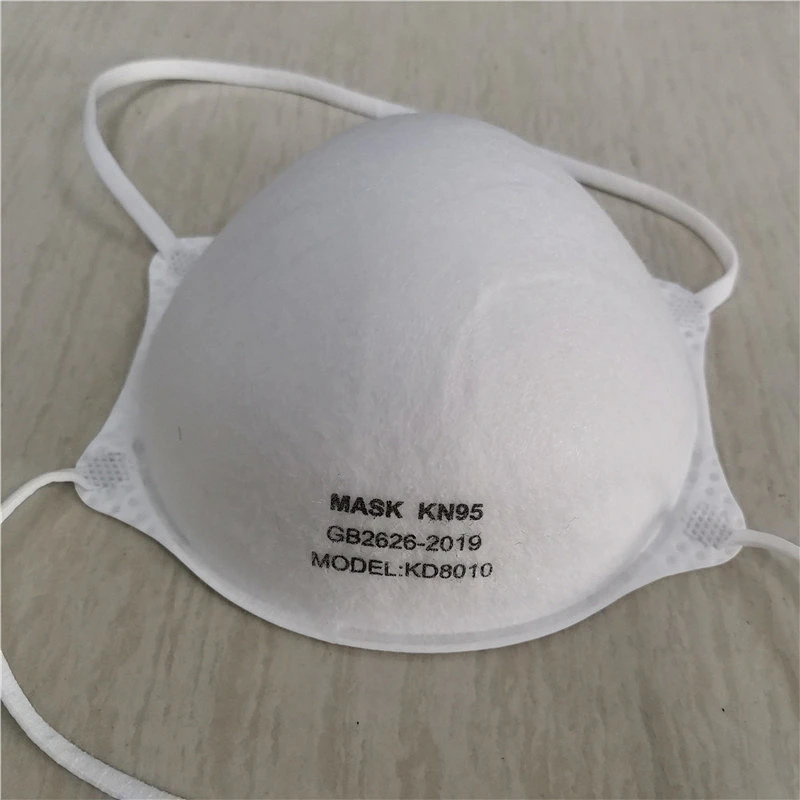 Disposable Protective KN95 Respirator Face Mask GB2626-2006, 10pcs/box