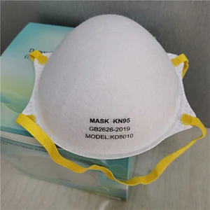 Comfortable Headband KN95 Dust Mask Respirator Disposable Face Mask GB2626-2006 KN95 KD8010