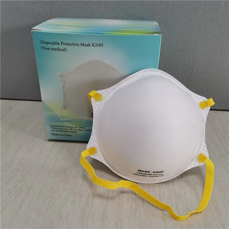 Comfortable Headband KN95 Dust Mask Respirator Disposable Face Mask GB2626-2006 KN95 KD8010