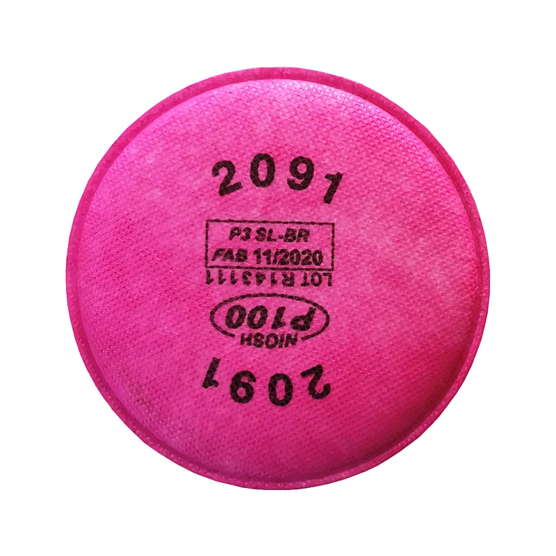 High Quality OEM Respiratory Particulate Filters P100 Filter Similar to 3M 2091 2097