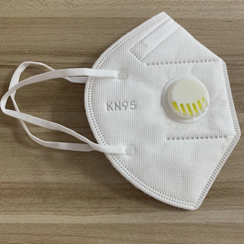 KN95 disposable protective respirator with valve