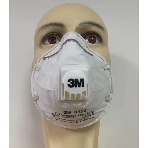 Cup type disposable facepiece 8122