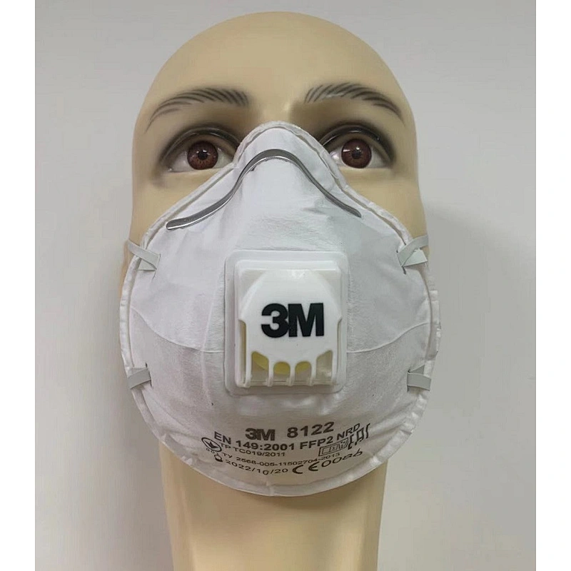 Cup type disposable facepiece 8122