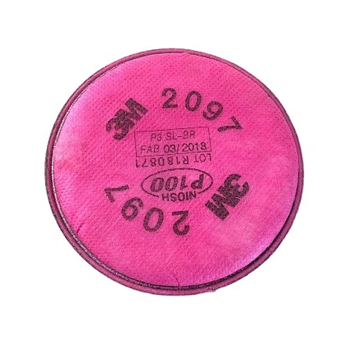 Particulate filter 3M 2097 P100  with nuisance level organic vapor relief