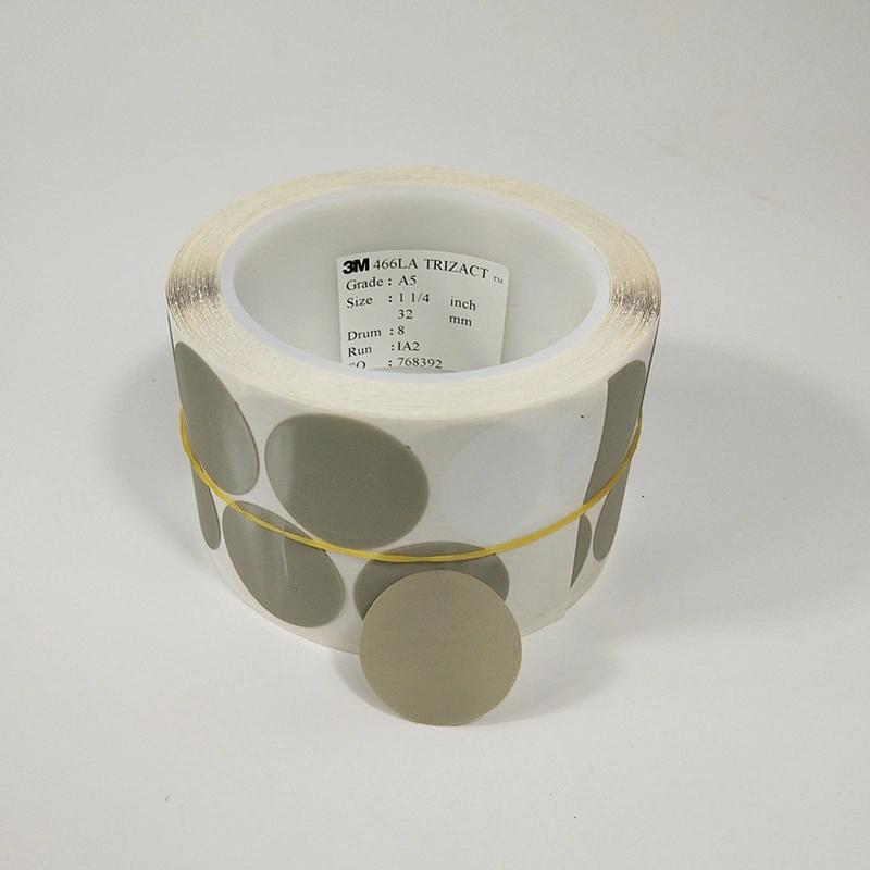 3M Trizact Abrasive Disc Film Disc Roll 466LA, Grade A3 A5 A7, Size 32mm, 500pcs/roll