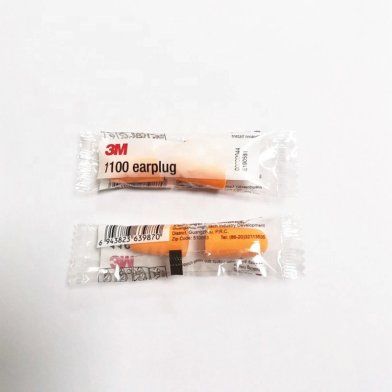 Hot Products Soft Polyurethane Foam Earplugs Memory Foam Airplane Earplug Hearing Protection 1100 1110 312-1250 311-1250