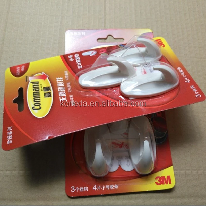 Command Hook Adhesive Plastic Door Hook Strong Adhesive Hook