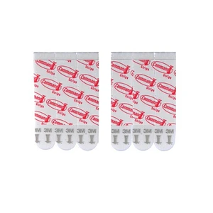 Damage-Free Hanging Strips Command Refill Replacement Strips With double sided adhesive