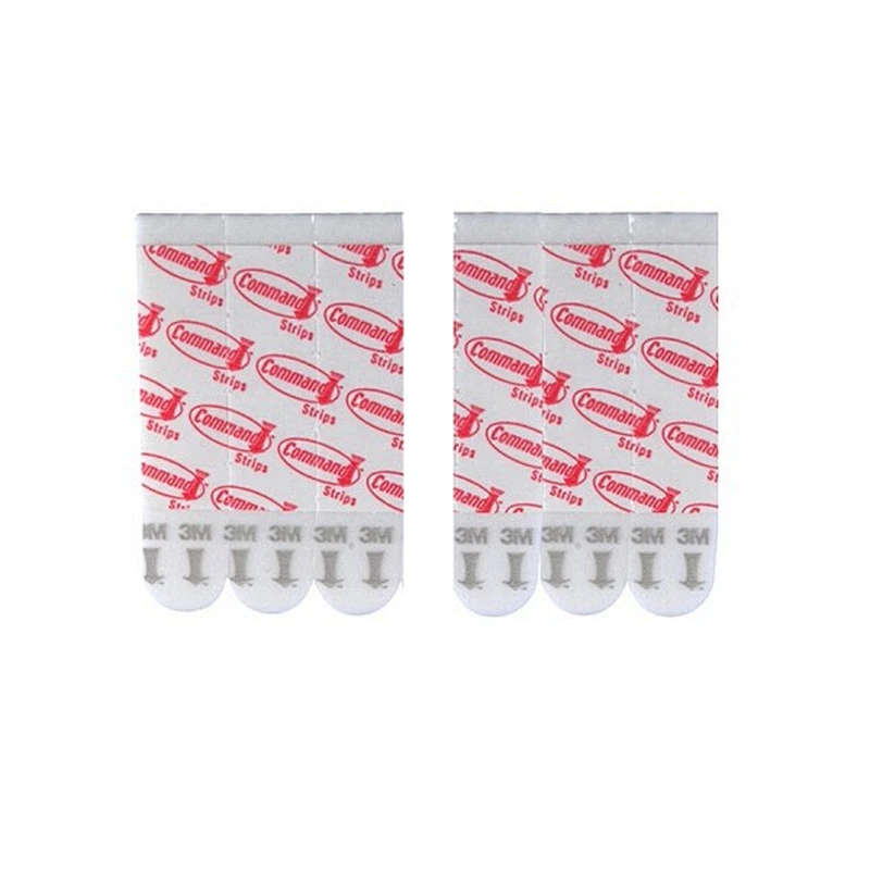 Damage-Free Hanging Strips Command Refill Replacement Strips With double sided adhesive