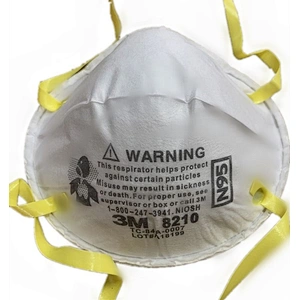 Disposable cup type face piece similar to 8210