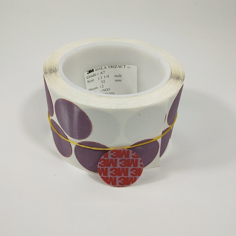 3M Trizact Abrasive Disc Film Disc Roll 466LA, Grade A3 A5 A7, Size 32mm, 500pcs/roll