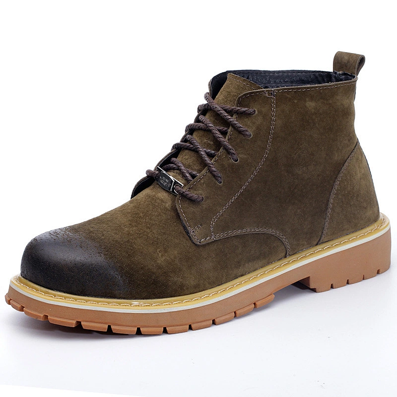 Fashionable Non-slip Anti-smash Steel Toe Safety Shoes Labor Protection Shoes