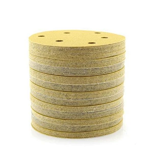 Hookit Gold Disc Sandpaper Round Abrasive Cutting Disc 216U
