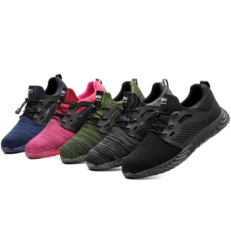Comfortable Industrial Anti-puncture Anti-smashing safety shoes for men