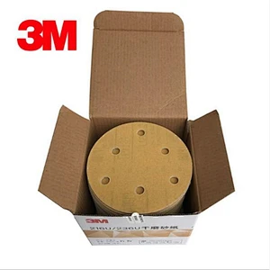 Hookit Gold Disc Sandpaper Round Abrasive Cutting Disc 216U