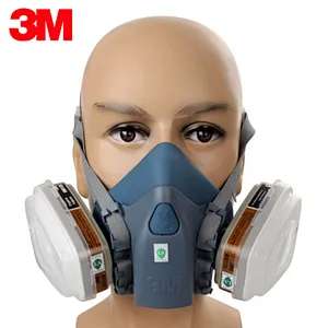 3M 7502 Silicone half face piece mascara de proteccion with filter