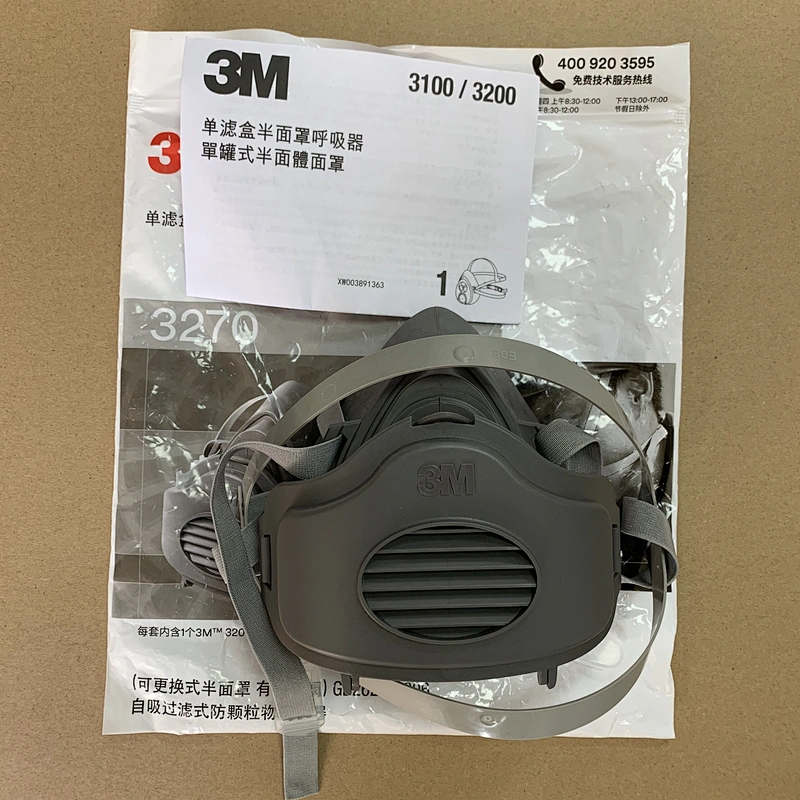 Replaceable half facepiece 3M 3270 set