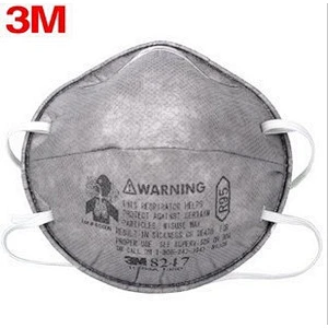 3M Particulate Respirator 8247, R95, with Nuisance Level Organic Vapor Relief 120 EA/Case