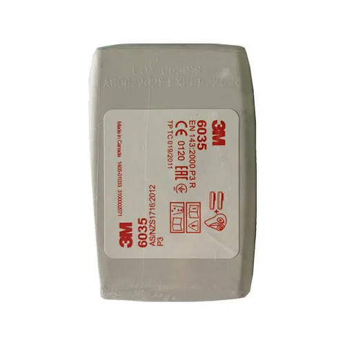 3M™ Particulate Filters 6000 Series connect to any half or full-face 3M™ Reusable Masks with a bayonet-style connection