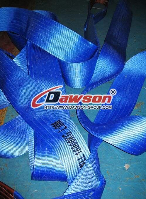 WLL 16 Ton Polyester Webbing Slings - Lifting Slings - China Supplier