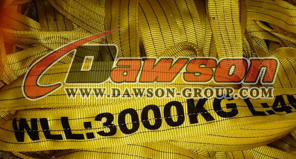 WLL 3 Ton Polyester Webbing Slings - Lifting Slings - Dawson Group Ltd. - China Factory